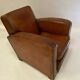 Leather club armchair 1930