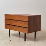 Pair of teak chests of drawers from the 1950s.