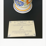 Large apothecary pot Henriot Quimper