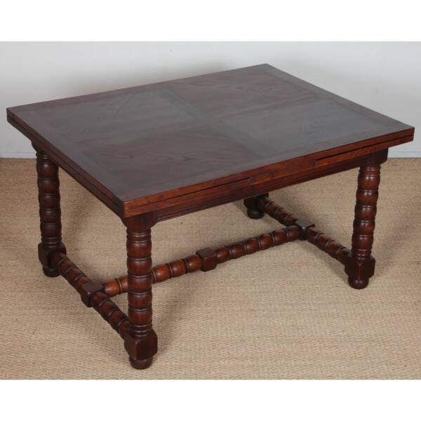 Table de repas extensible, travail français des années 1940