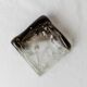 Transparent and Smoky Grey Murano Glass Ashtray – Vintage 1980s Hollywood Regency Decor