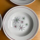 Gien - 6 Marie Claude series plates