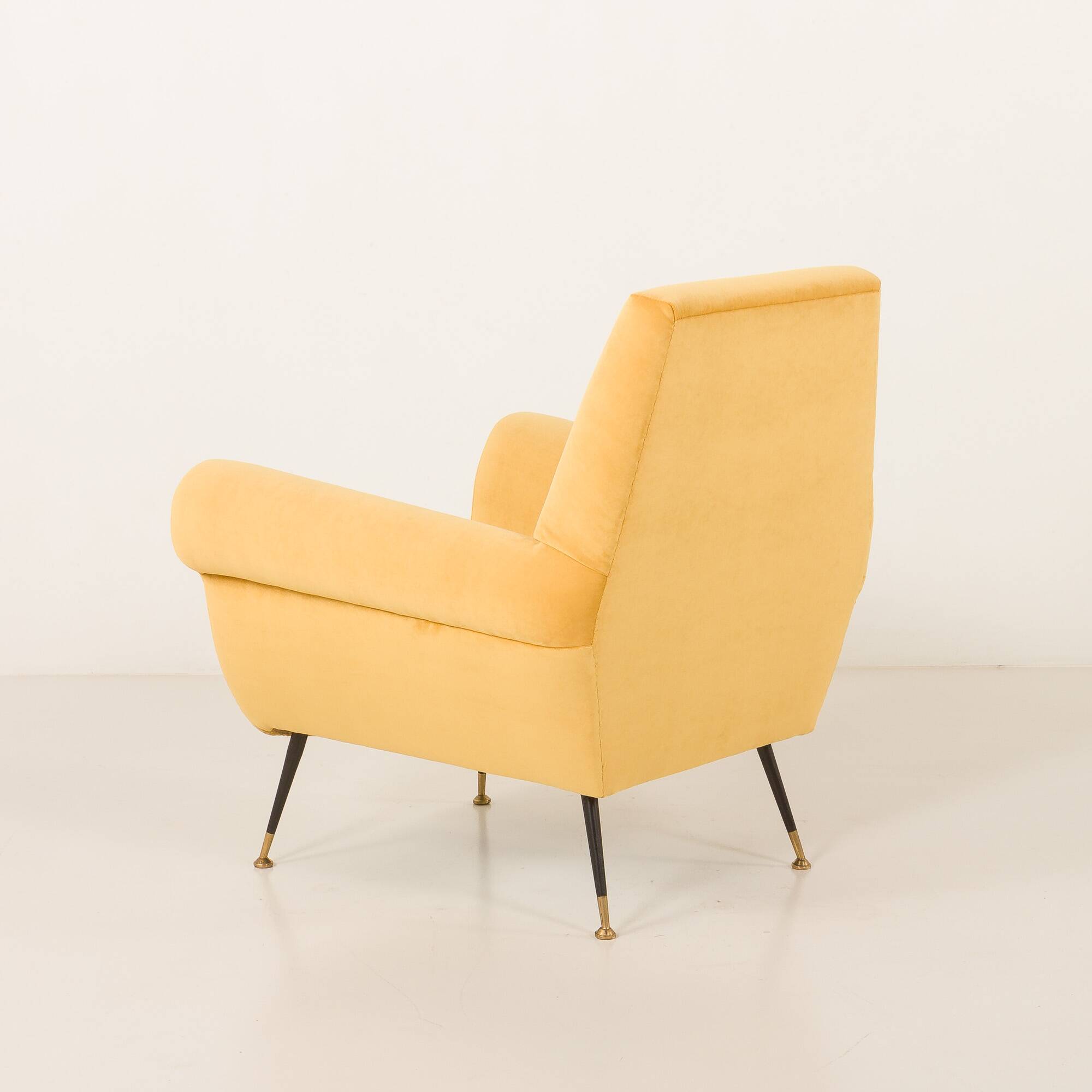 Gigi Radice mid century lounge chair for Minotti, Italy 1950s