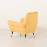 Gigi Radice mid century lounge chair for Minotti, Italy 1950s
