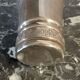 Set timpani and silver coquetier Gulden - vintage