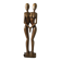 XXL couple sculpture, Scandinavian style, 60s