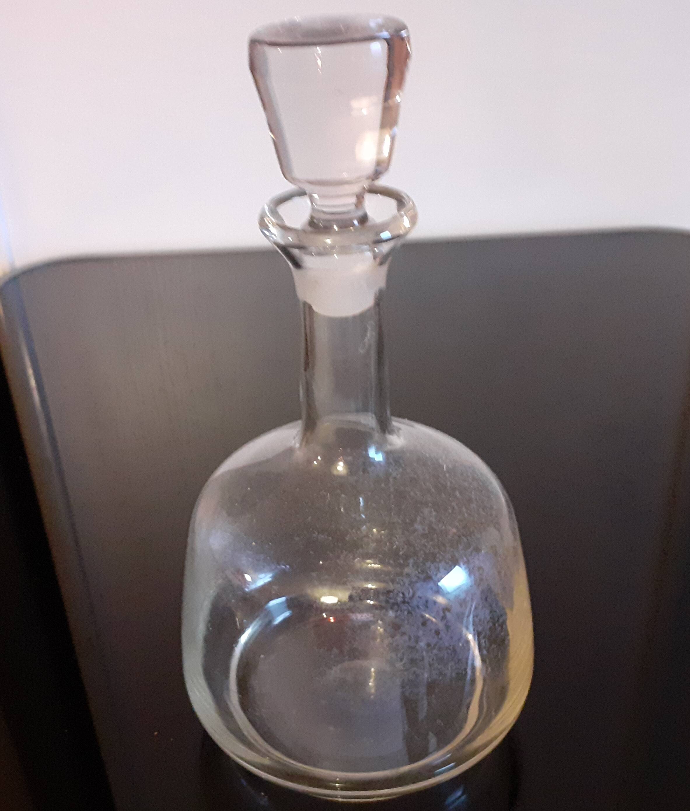 Old glass carafe 1.2 liters
