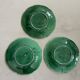Set of 3 old Gien plates