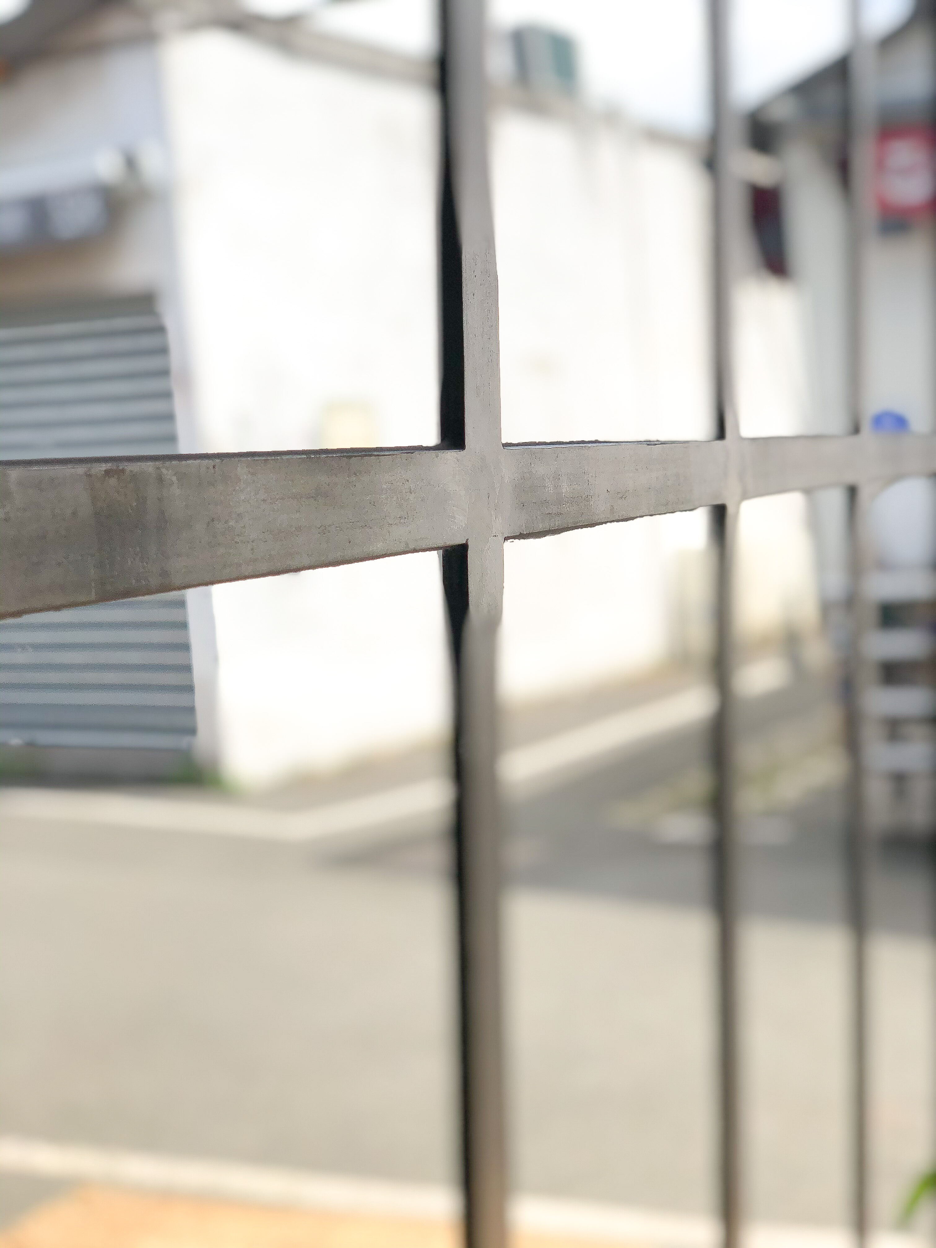 Mirror on industrial canopy chassis