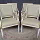 Classic Louis XVI armchairs. Solid wood.