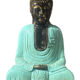Buddha Meditation Statue Bali - blue edition