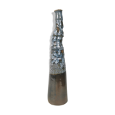 Vase soliflore terre vernissée
