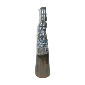 Vase soliflore glazed earth