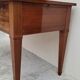 Louis XVI style flat desk in 19th century mahogany