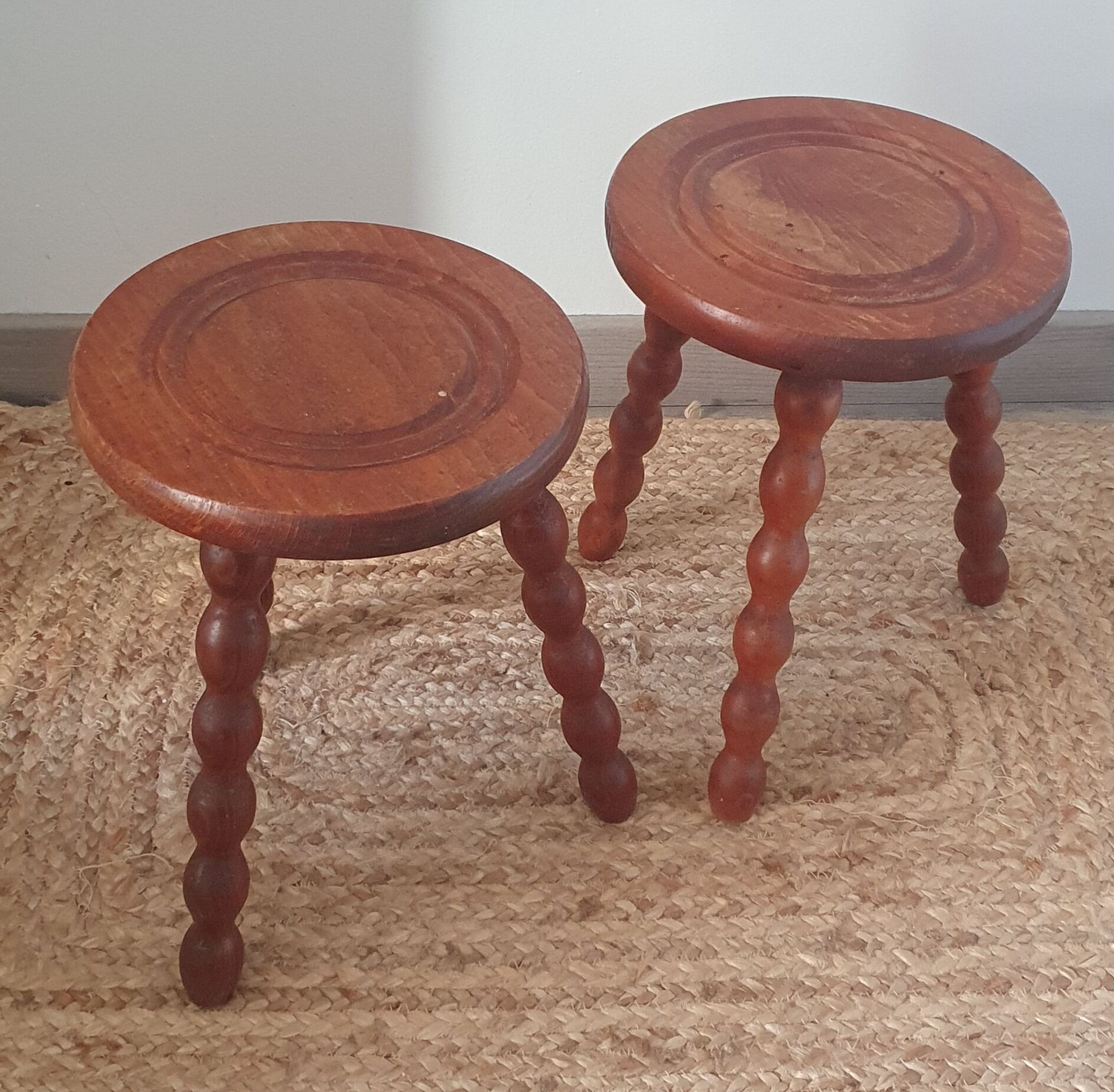 Wooden stools