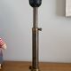 Adjustable table lamp – Tripod base in brass metal – Industrial style