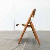 Set of folding chairs for children SE 18 German mid-century by Egon Eiermann for Wilde+Spieth, 1950s