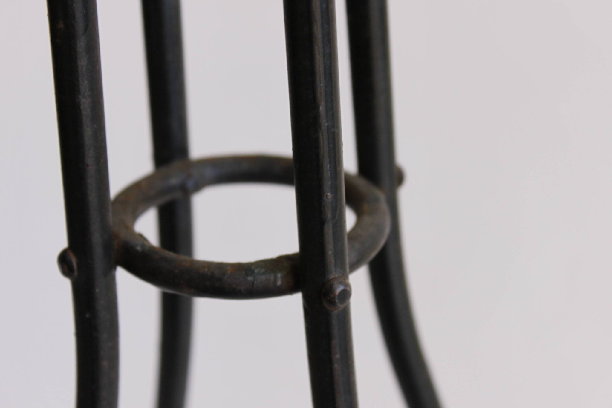 Large Wrought Iron Floor Candelabra, 1950s