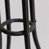 Large Wrought Iron Floor Candelabra, 1950s