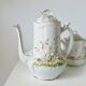 Limoges porcelain coffee pot Barny Rigoni & Langle (19th century)