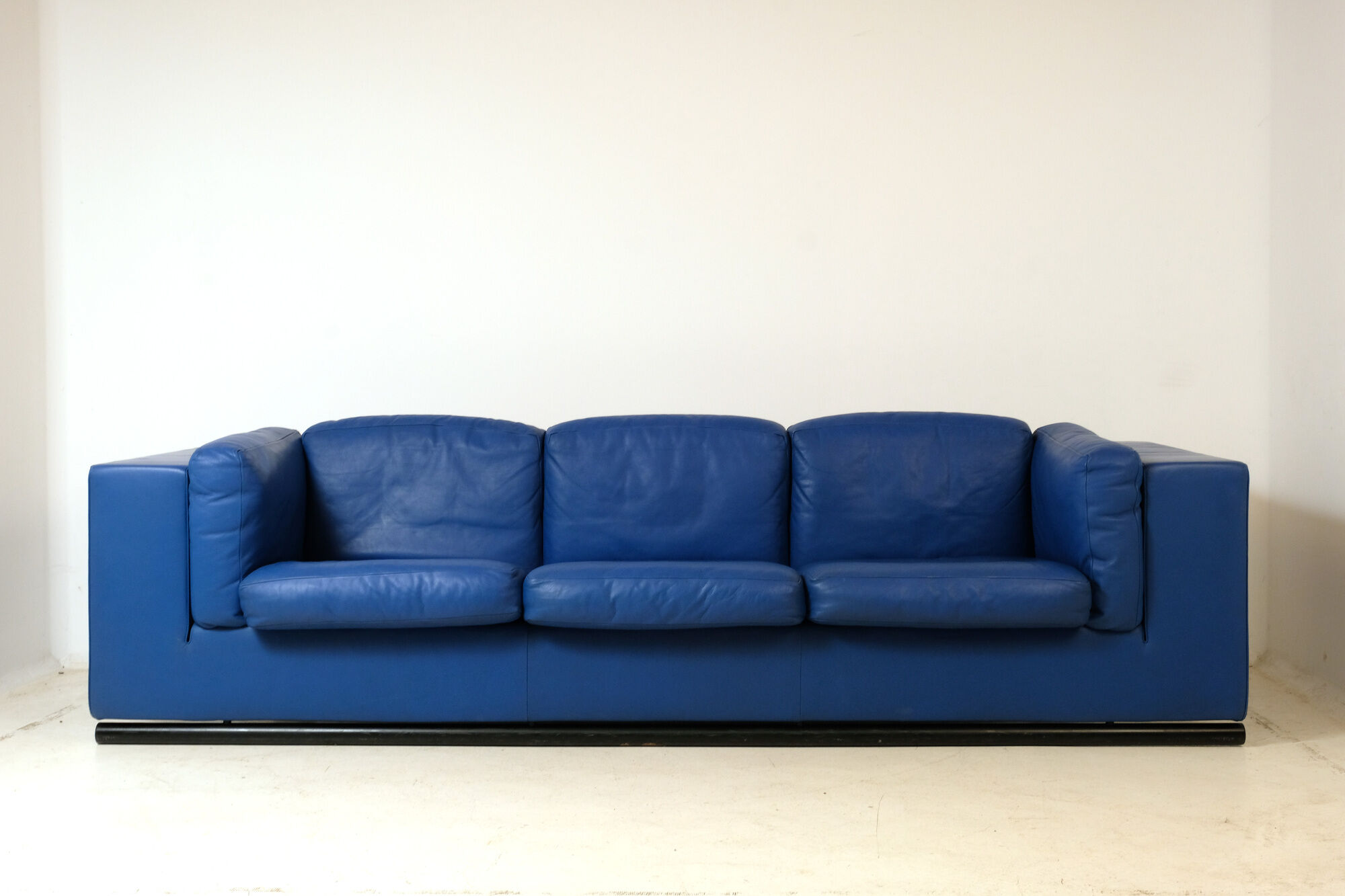 Canapé cuir De Sede par Paolo Piva 1980