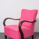 Fauteuils roses Art Déco, années 1920,