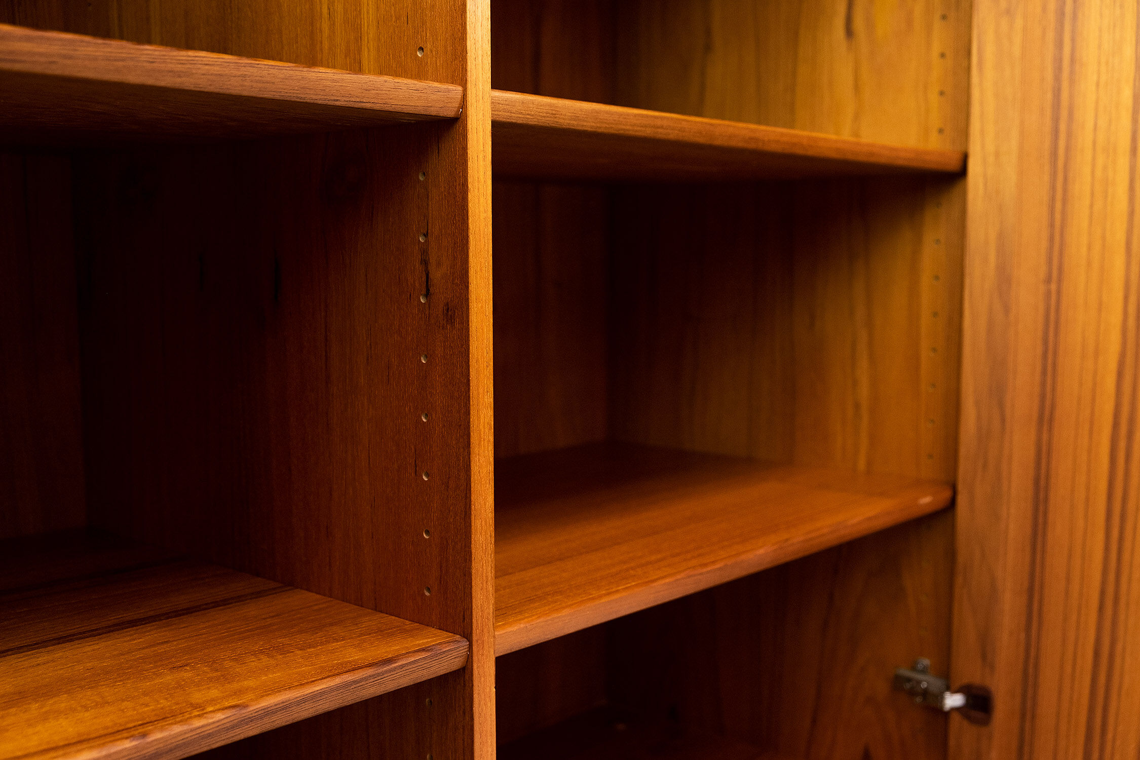 Danish teak cabinet by H W Klein for Bramin 1960s