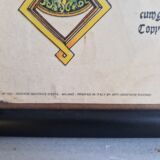 Original esoteric poster "Micro Cosmus" by Giovanni Tavaglione 1982
