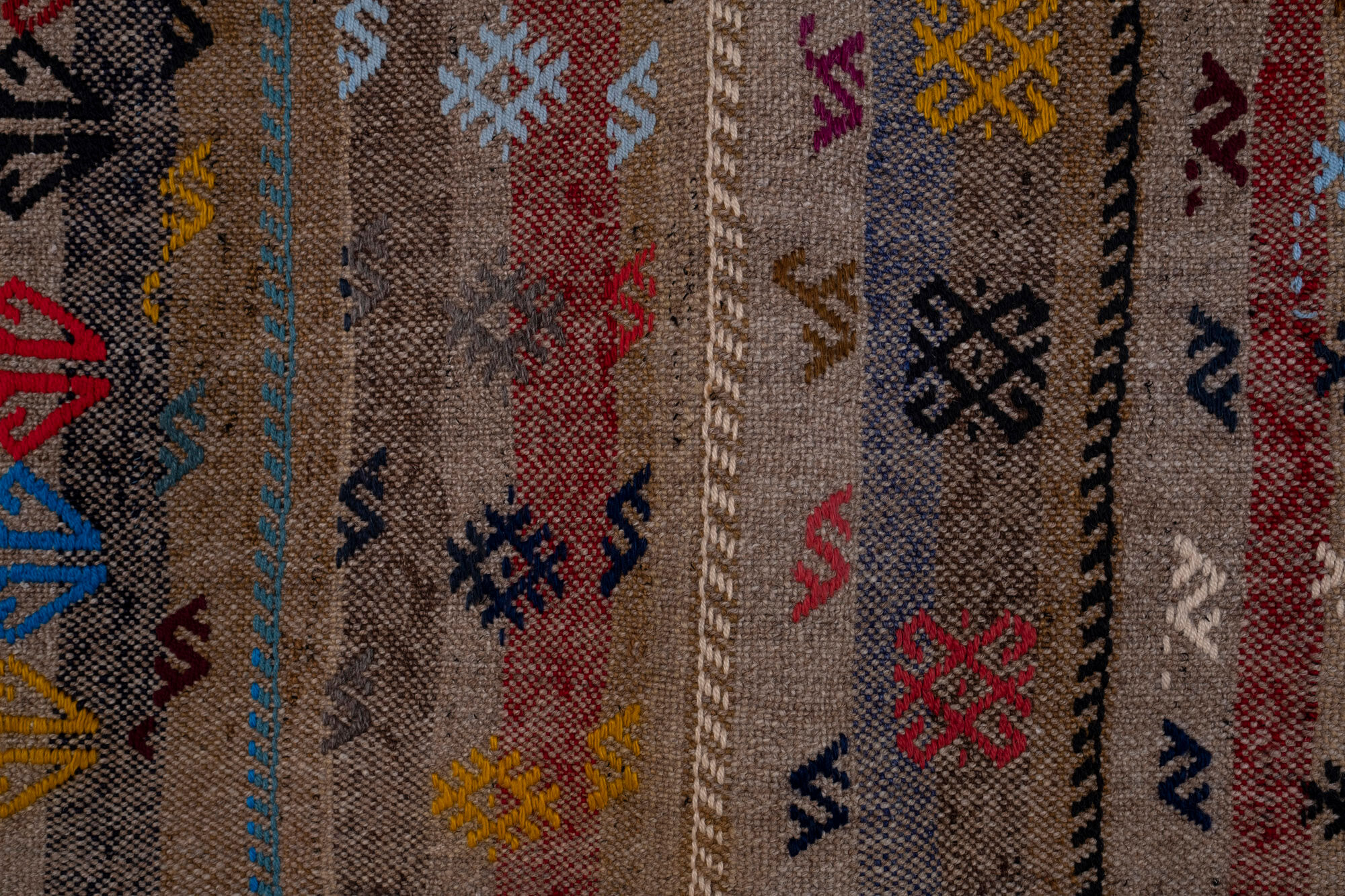 Turkish jajim kilim runner 98 x 282 cm