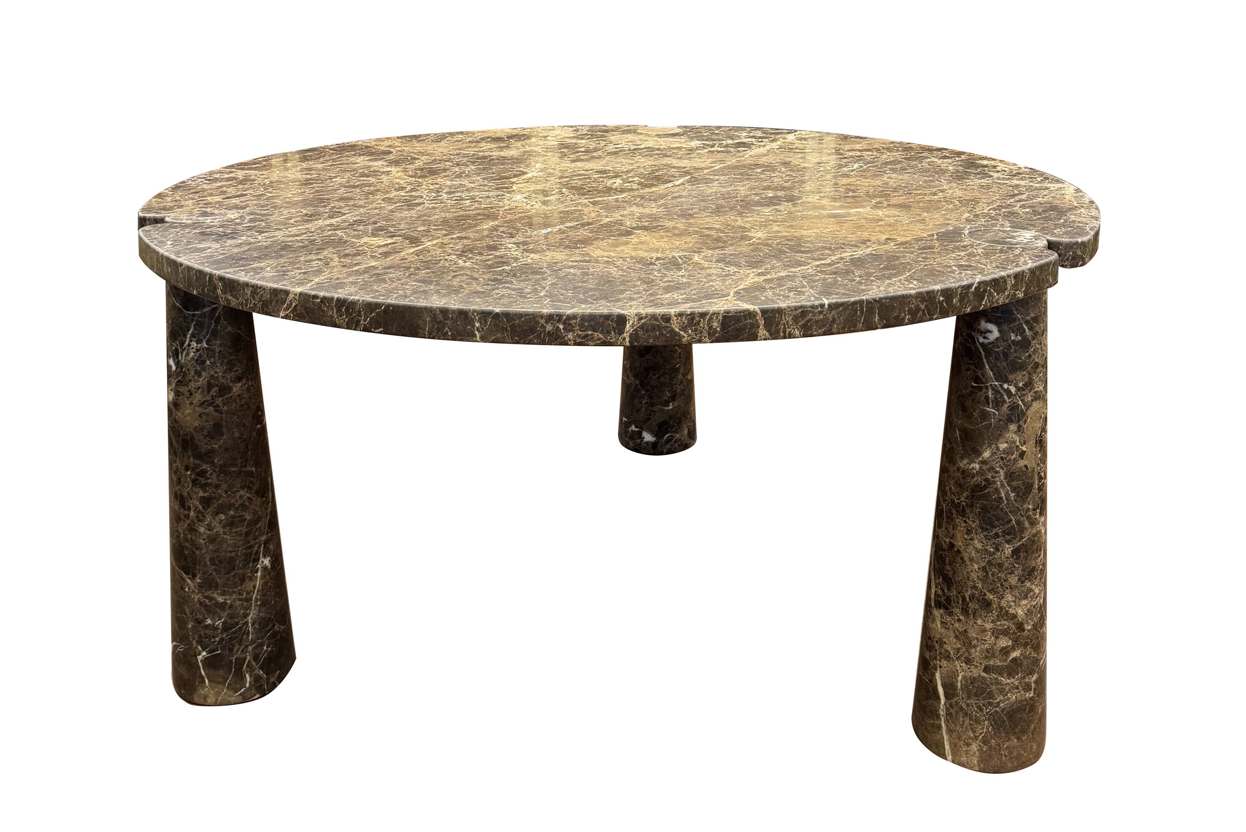 Mangiarotti emperador marble table