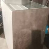 Commercial furniture drawer display case