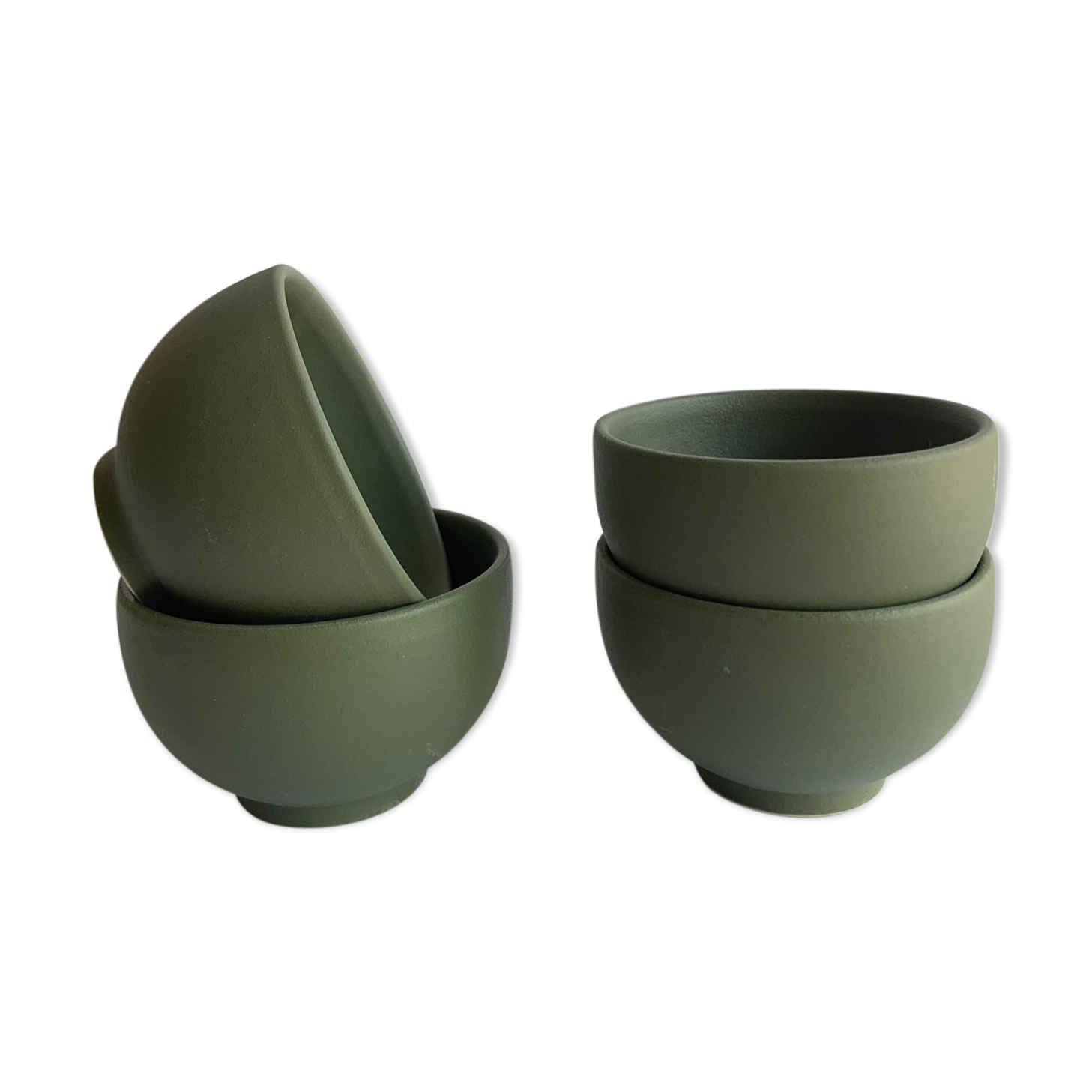 Tea bowls Jars Tourron Pea Gourmand