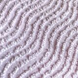 Vintage tuft caterpillar pink bedspread 160x220