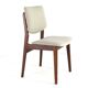 Set of 4 dining chairs 'Overpelt' - mid century dutch design in teak
