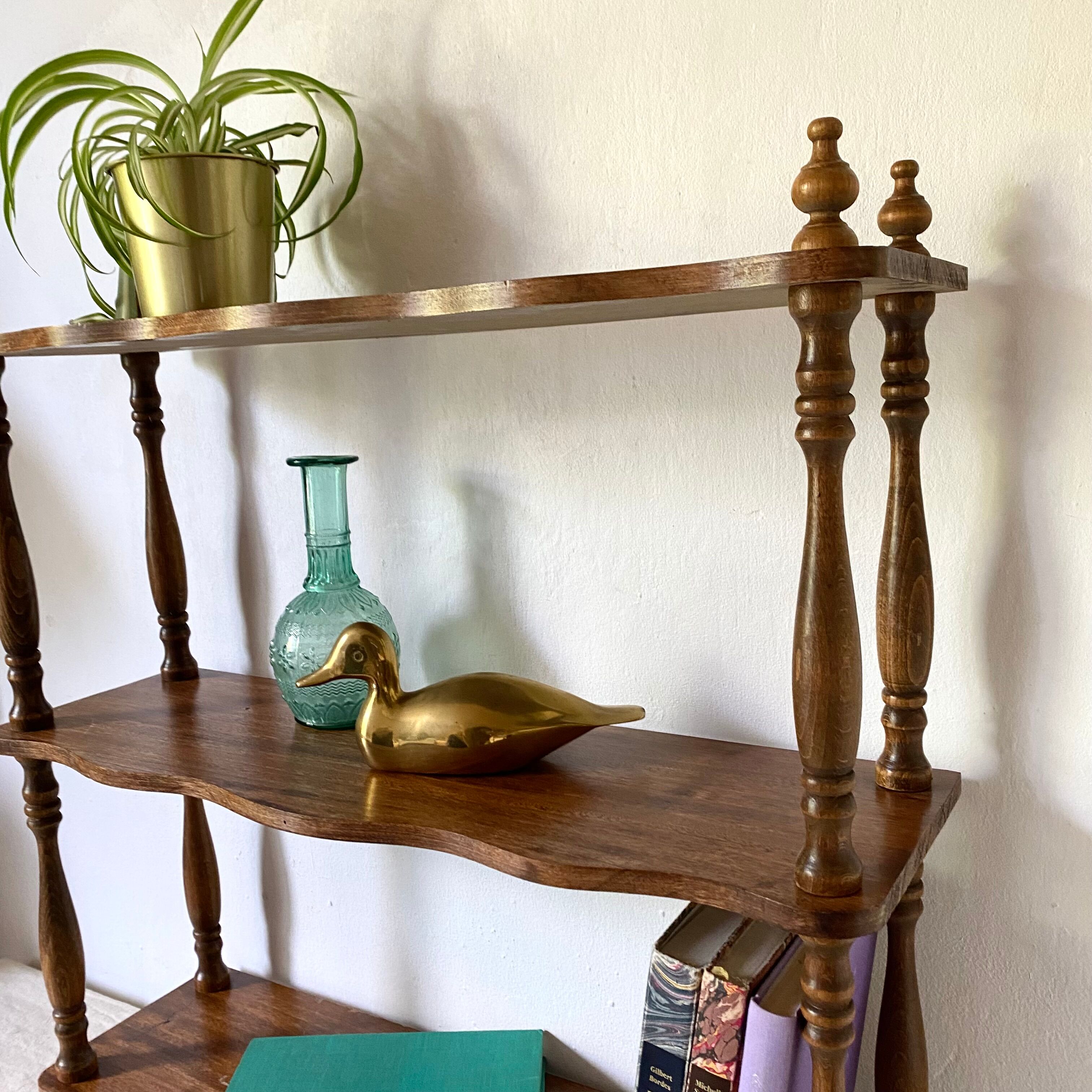 Wooden shelf 3 trays