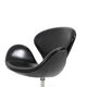 Pair of old Swan armchairs by Arne Jacobsen for Fritz Hansen 1963