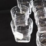 Glass service for 6, 17 pieces Sergio Asti for Arnolfo di Cambio.