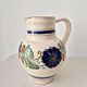Pichet à eau, vase en grès vintage de style portugais