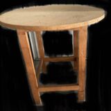 Wooden side table TBE