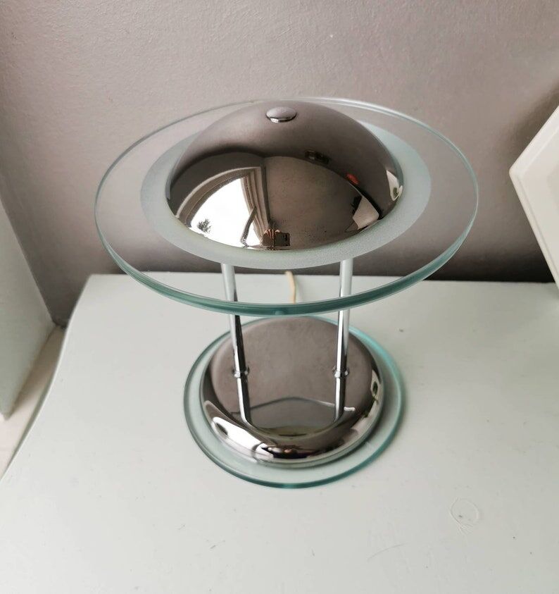 Lampe de table vintage années 80