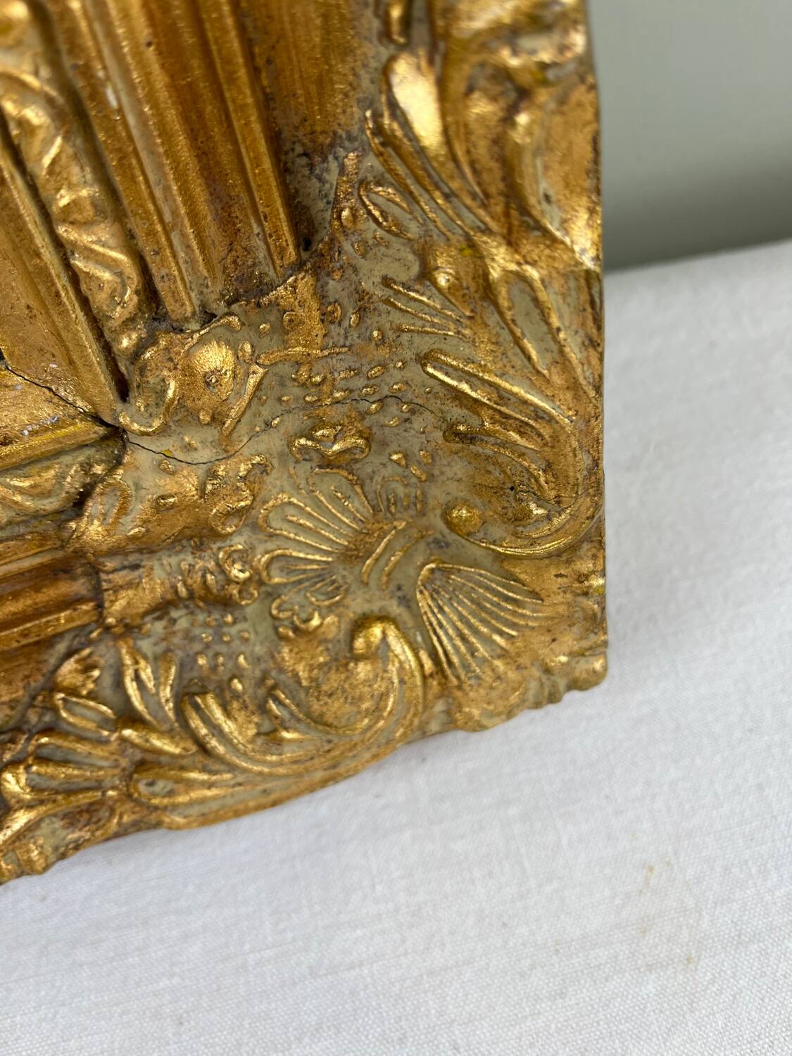 Miroir doré Napoléon III – fin XIXe siècle