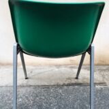 Modus Office Chairs by Osvaldo Borsani for Tecno, 70s, Set of 4 stackables