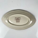 Small oval dish "Burgenland", Villeroy & Boch, red