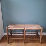 Straw bench