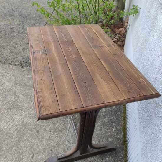 Antique bistro table
