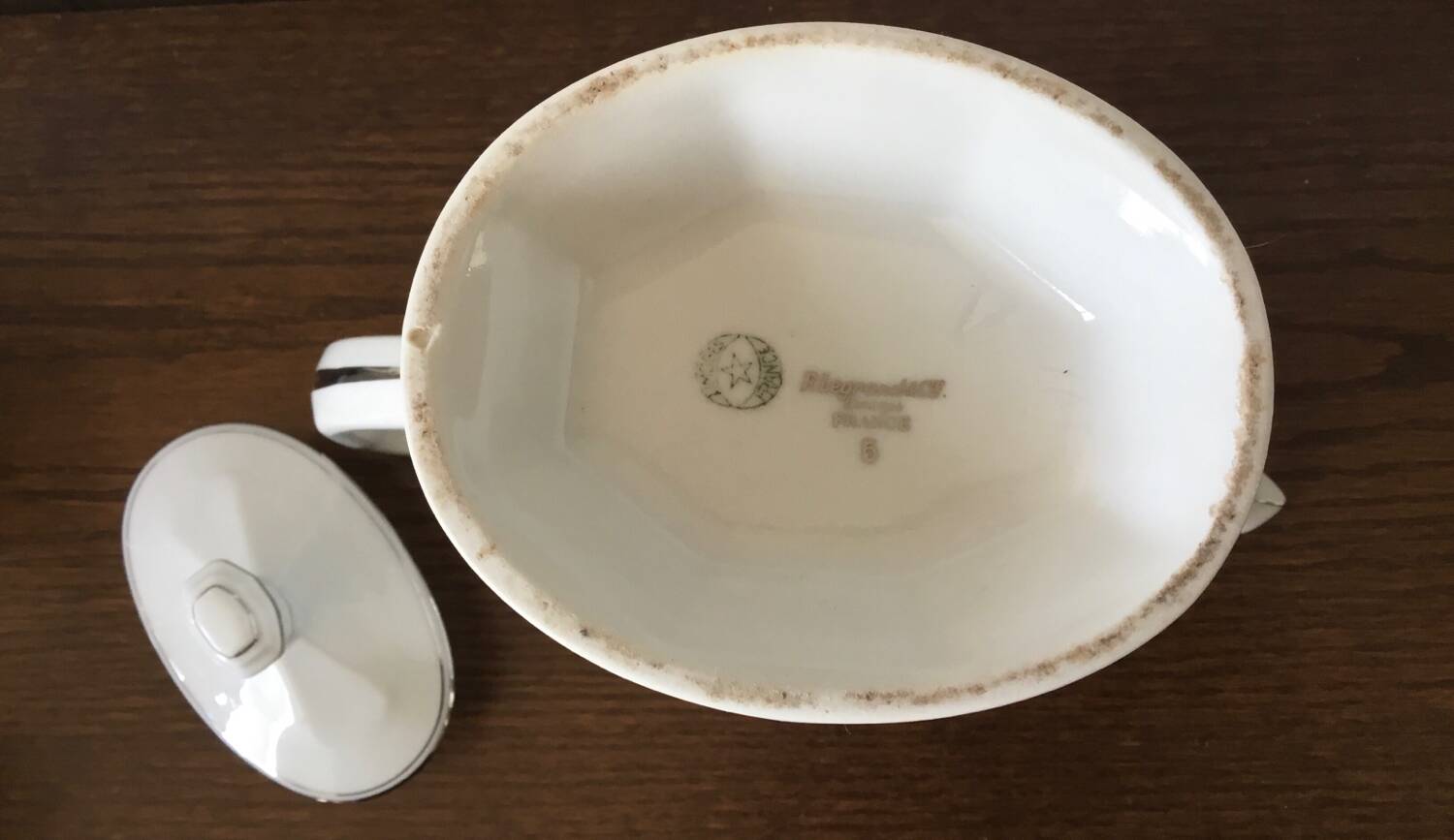 Limoges porcelain coffee service by Legrand