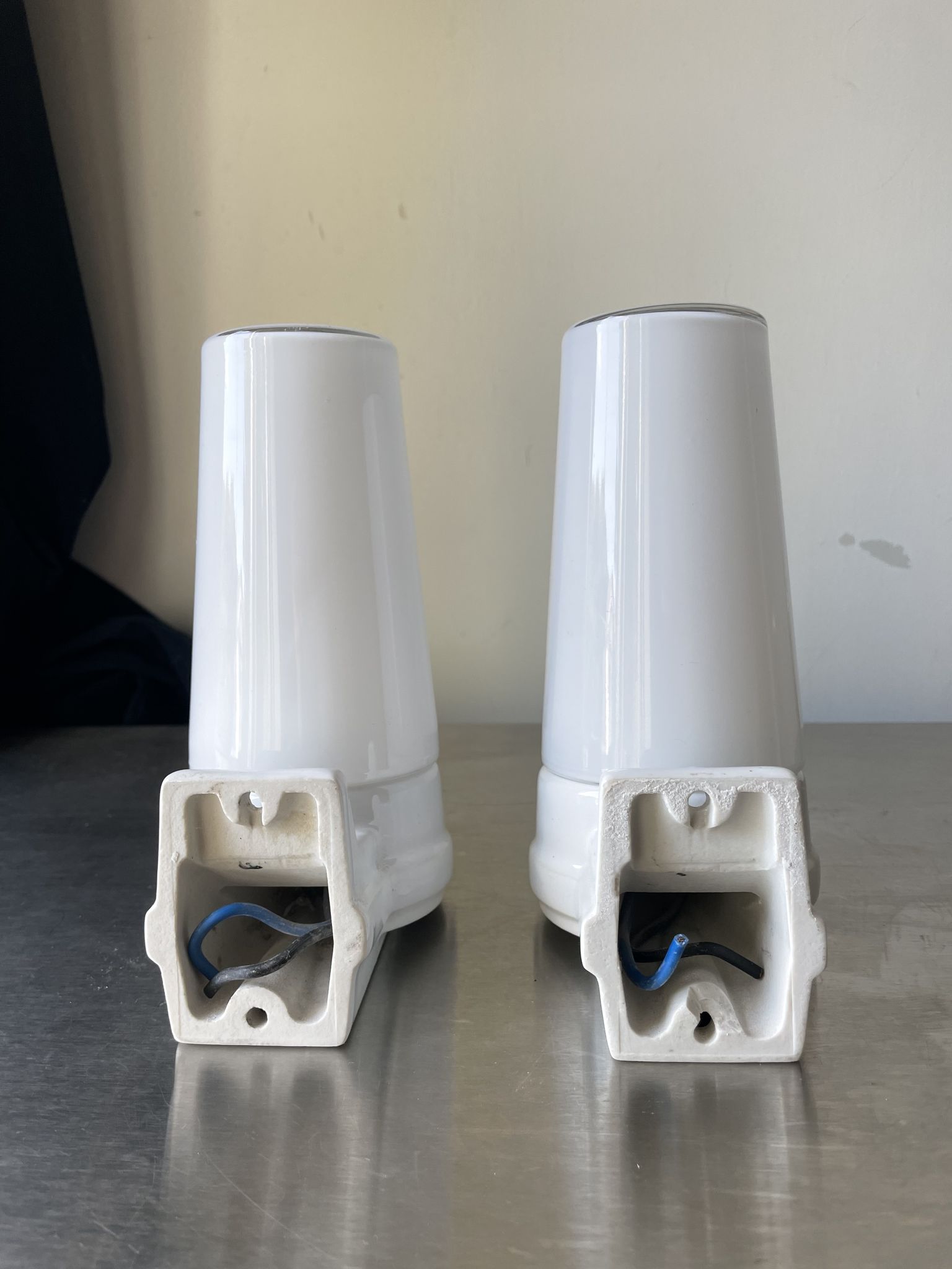 2 Swedish ifo Bernadotte designed bathroom lights