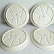 Vintage Villeroy and Boch fondue plates