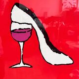 Big original poster by Tomas Salamon - Playboy's world / Baťa, 1992