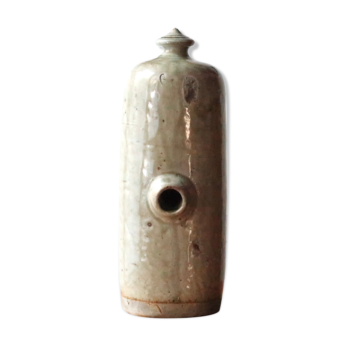 Sandstone bottle, La Borne, 50s